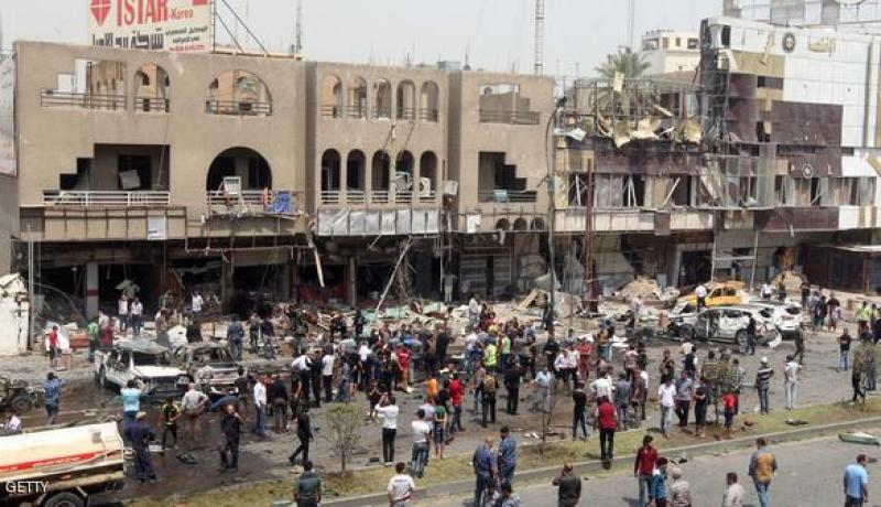 تفجير لداعش بمنطقة الكرادة في بغداد