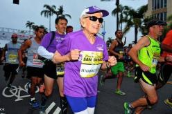 شاركت في ماراثون وعمرها 92 عاما