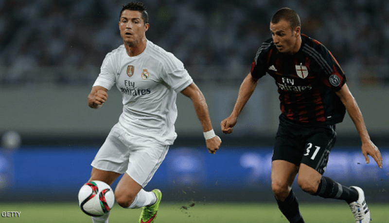 الريال يسقط ميلان ويتوج بكأس الأبطال