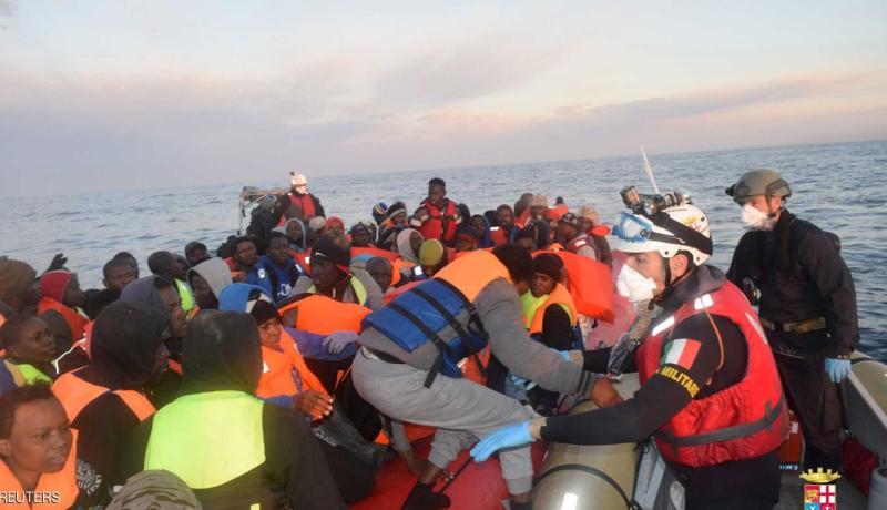 إنقاذ 600 مهاجر بين المغرب وإسبانيا