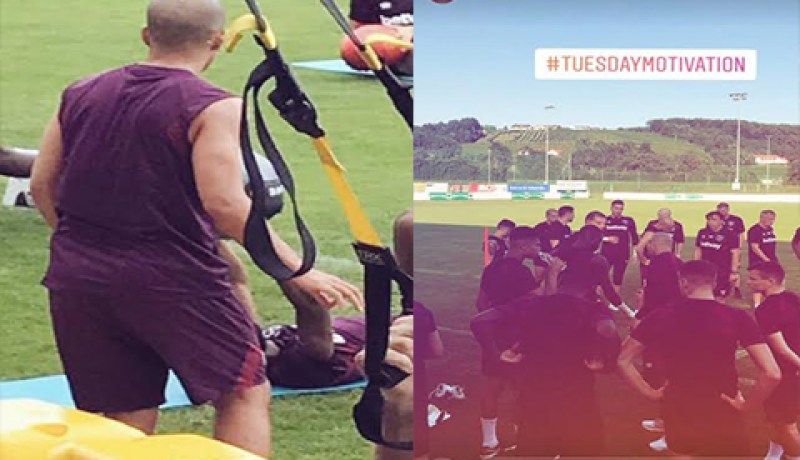 فغولي يظهر مجددا في تدريبات ويستهام ويثير الشكوك حول مستقبله