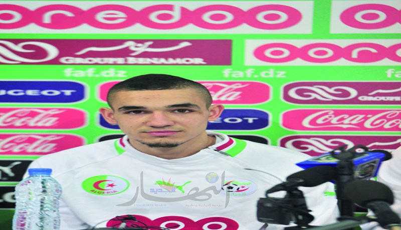 بن طالب: لاعبو الخضر استقبلوني جيدا والجزائر اختيار القلب منذ الصغر
