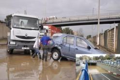 إعادة فتح الطرقات المغلقة  جراء الأمطار الأخيرة أمام حركة  المرورفي تيارت