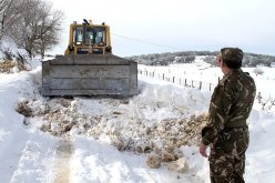 صعوبات كبيرة في حركة المرور بسبب الثلوج في أم البواقي وخنشلة