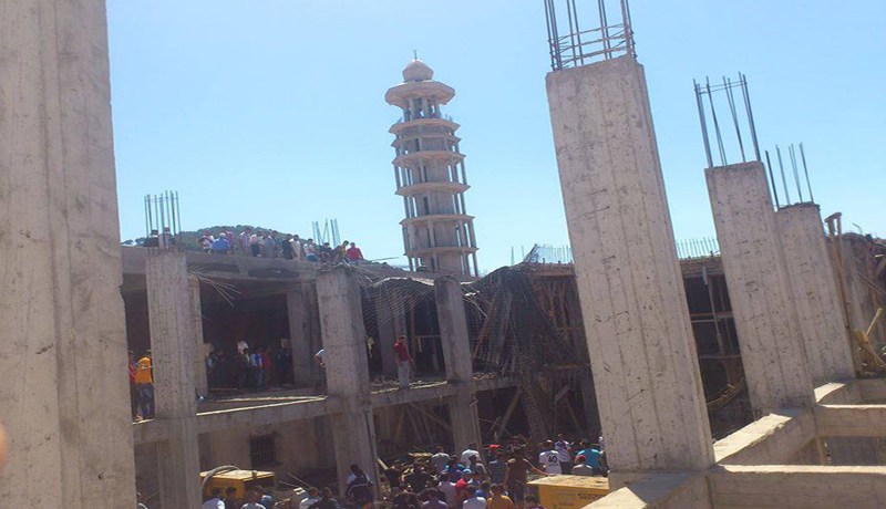 16 جريحا في انهيار مسجد بالعفرون في البليدة