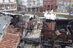 حريق مهول يلتهم سوق فيروندو وسط مدينة قسنطينة