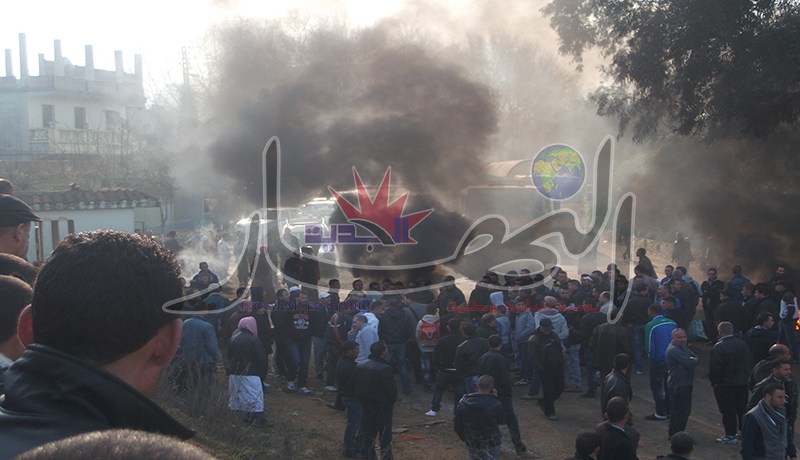 غليان  احتجاجات وغلق للطرقات في 6 ولايات بالشرق