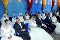 حفل زفاف جماعي في ذراع بن خدة بتيزي وزو
