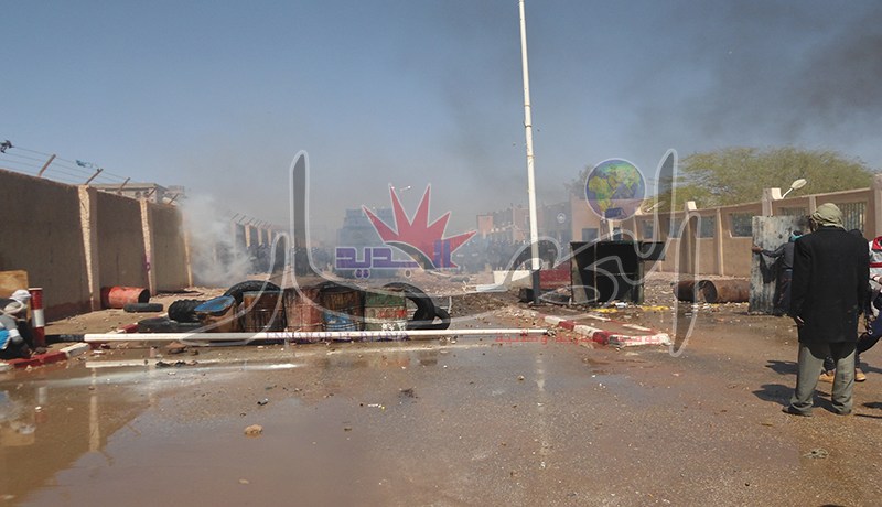 حرق نزل الشرطة ومقر الدائرة ومكاتب سوناطراك في عين صالح