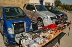 حجز مسدس رشاش و60 خرطوشة ذخيرة و3 سيارات مزورة الوثائق في غليزان