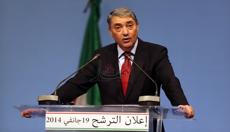 علي بن فليس يعلن ترشحه رسميا لرئاسيات 2014