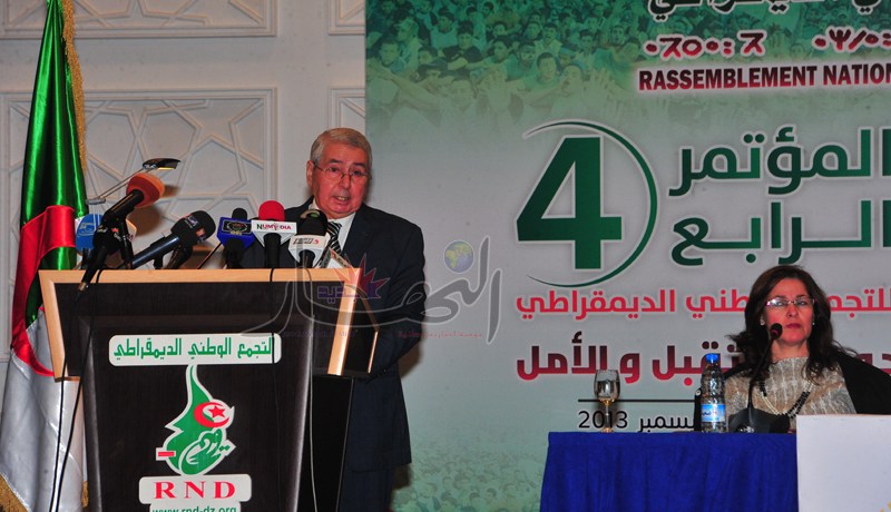بـن صالح أمينا عاما لـ«الأرنــدي» بالإجماع