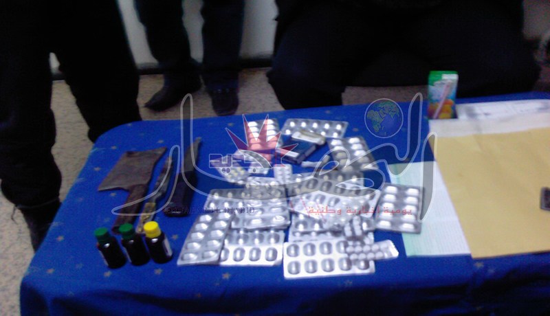 توقيف بارونات مخدّرات كانوا بصدد إغراق العاصمـة بـ 32 ألف قرص مهلوس