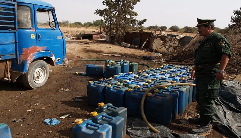 اكتشاف خزانات لتهريب الوقود عبر الأنابيب في البويهي بتلمسان