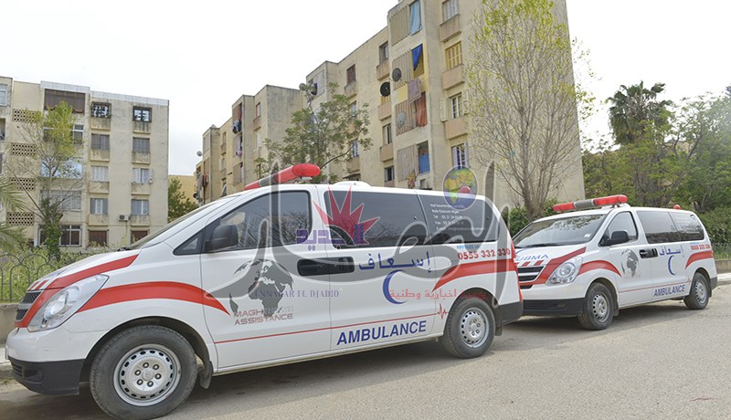 شركة لنقل المرضى تفتح عيادة سرية بالعاصمة