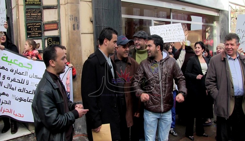 شركة فرنسية تطرد عائلات من بناية تابعة لأملاك الدولة في وهران