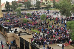 40 جريحا قبل بداية المباراة بسبب التدافع والمبيت في العراء بالبليدة