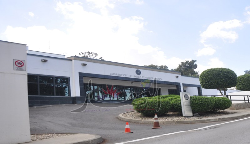 صورة تزعزع أركان السفارة الأمريكية في‮ ‬الجزائر‮ ‬