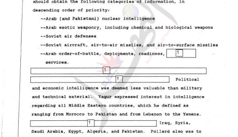 تكشف تجسّس الموساد على البرنامج النووي الجزائري “CIA”وثائق سرية لـ