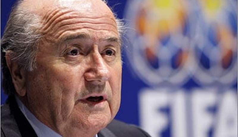 بلاتر يؤكد ان كرة القدم غير مسؤولة عن جميع مساوئ المجتمع