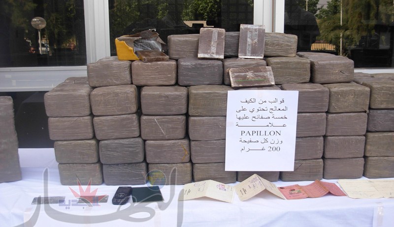 إحباط محاولة تمرير 40 ‬قنطارامن الكيف إلى إسبانيا عبر ميناء وهران