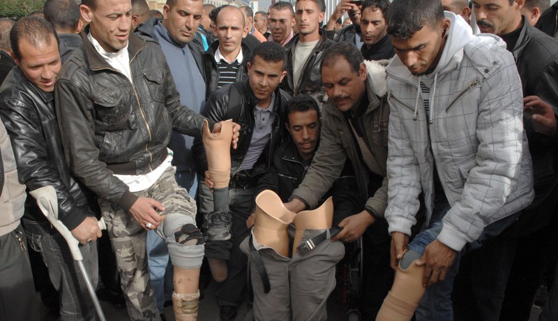 منح تتراوح بين 18 ألف و27 ألف دينار للعسكريين المعطوبين