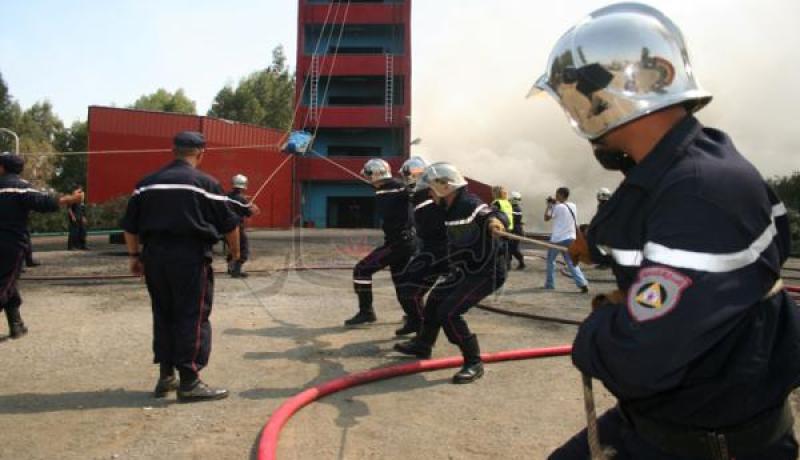 افتتاح الصالون الوطني الأول للحماية المدنية بالبويرة