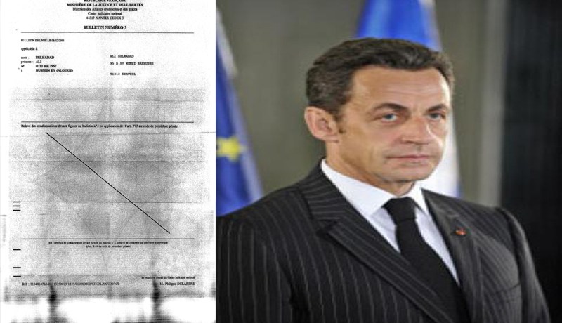 ‬ ساركوزي‮ ‬يلفّق تهمة الإرهاب لجزائري‮ ‬ويطرده من فرنسا عشية الرئاسيات