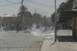 40 جريحا في مواجهات بالحجارة والغاز المــسيّل للدمــوع في ورڤــلة