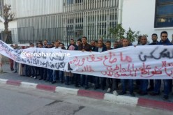 مكتتبو “LPA” في وقفة احتجاجية ويطالبون والي عنابة بالتدخل 