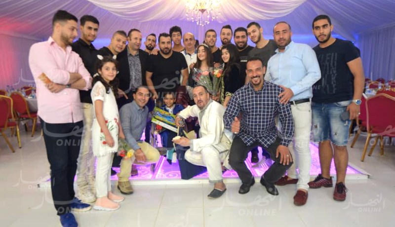 بالصور .. النهار تكرم عمالقة الشاشة بمشاركة 100 يتيم في حصة زابينغ عيد الفطر