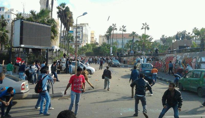 اشتباكات بالرصاص بين مؤيدي ومعارضي الرئيس مرسي في كفر الشيخ