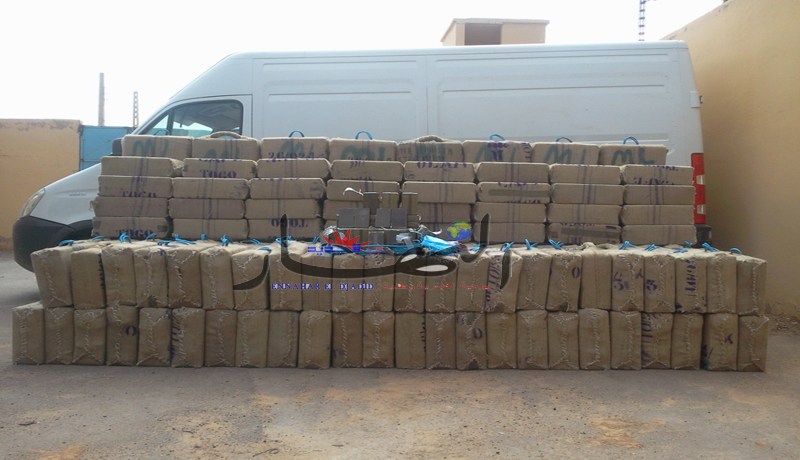 حجز 359 كلغ من الكيف المعالج بباب العسة بتلمسان