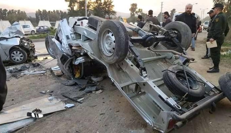 بالصور.. 5 جرحى في حادث مرور ببوڨرة في البليدة