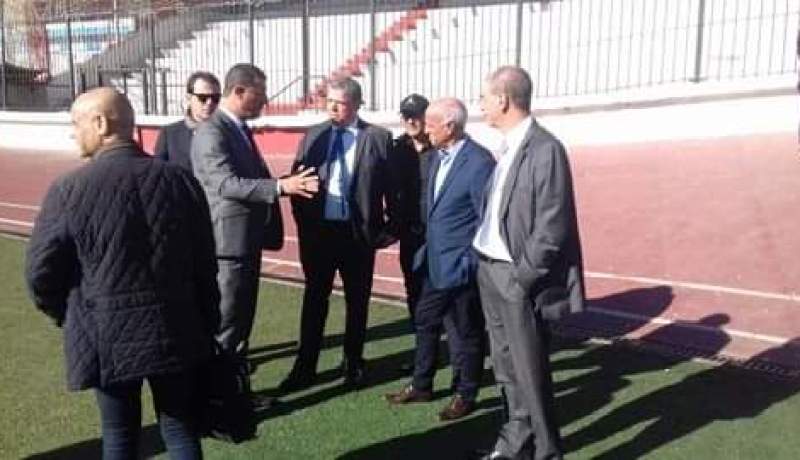 بالصور..مجمع مدار يقدم عليق للاعبي بلوزداد