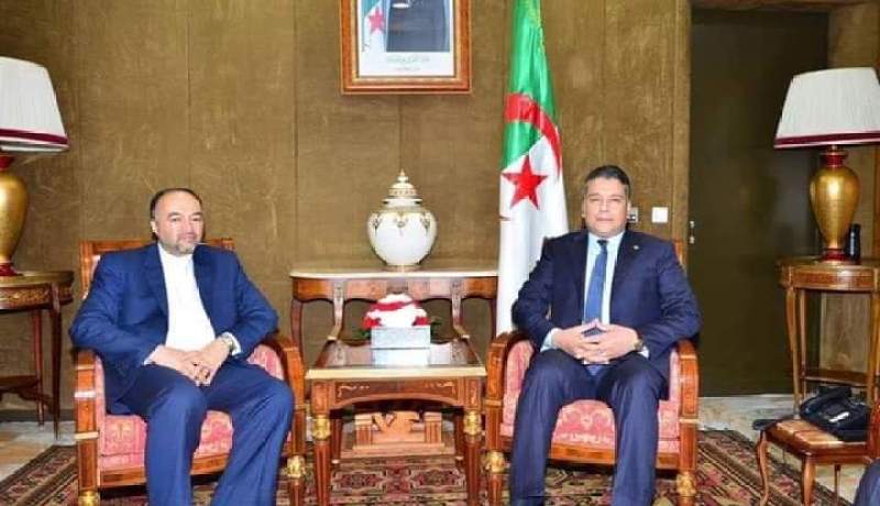 بوشارب يستعرض التعاون البرلماني مع السفير الإيراني