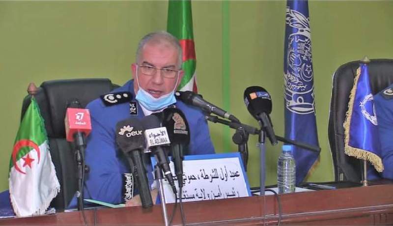 رئيس أمن مستغانم يستعرض الحصيلة السنوية لسنة 2020 لنشاطات أمن الولاية