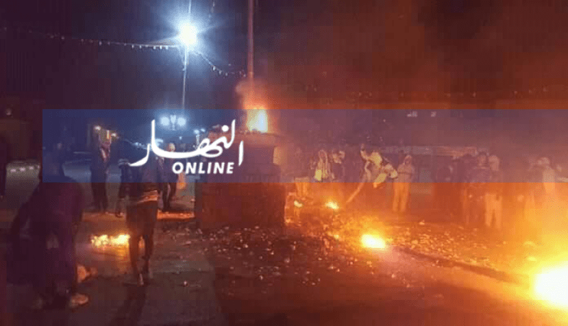 بالصور.. إحتجاجات في إيليزي عقب إقصاء سيناتور جبهة المستقبل
