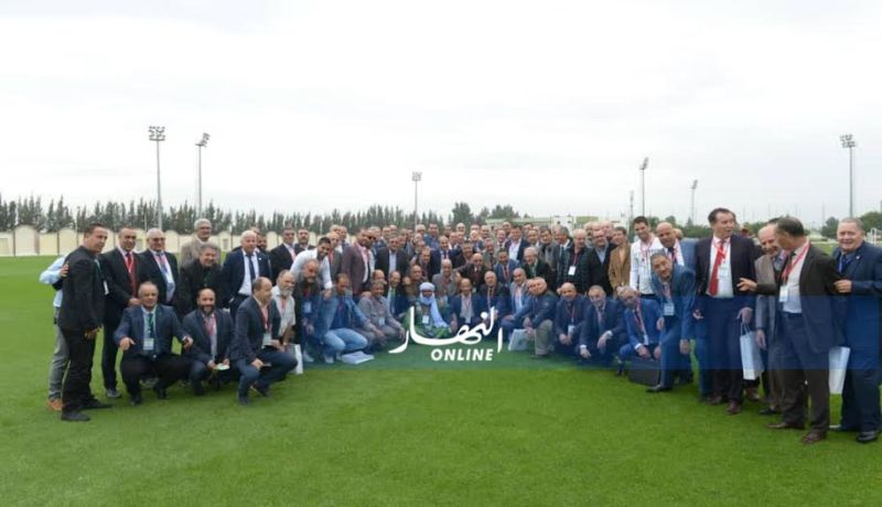 بالصور..أعضاء الجمعية العامة يلتقطون صور تذكارية بسيدي موسى