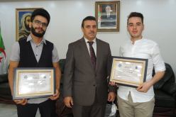 والي سطيف يكرم الحائزين على جائزة رئيس الجمهورية للمبدعين الشباب