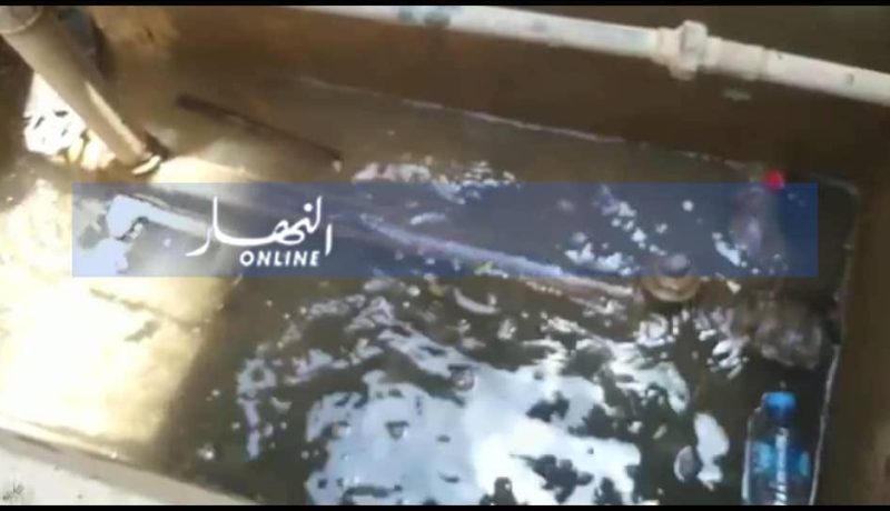 بالصور..”النهار” ترصد مشاهد كارثية لتلوث مياه الشرب في البليدة