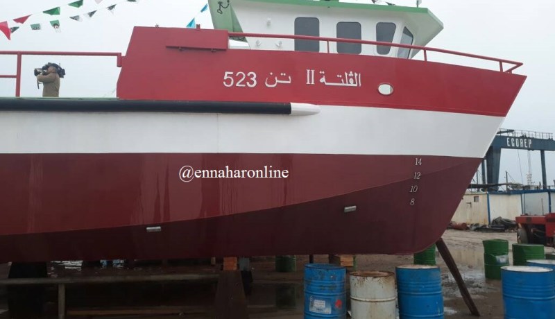 صور.. أول سفينة جزائرية لتربية المائيات والصيد البحري
