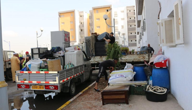 بالصور.. ترحيل 93 عائلة في إطار المرحلة 25 من عملية الترحيل بالعاصمة