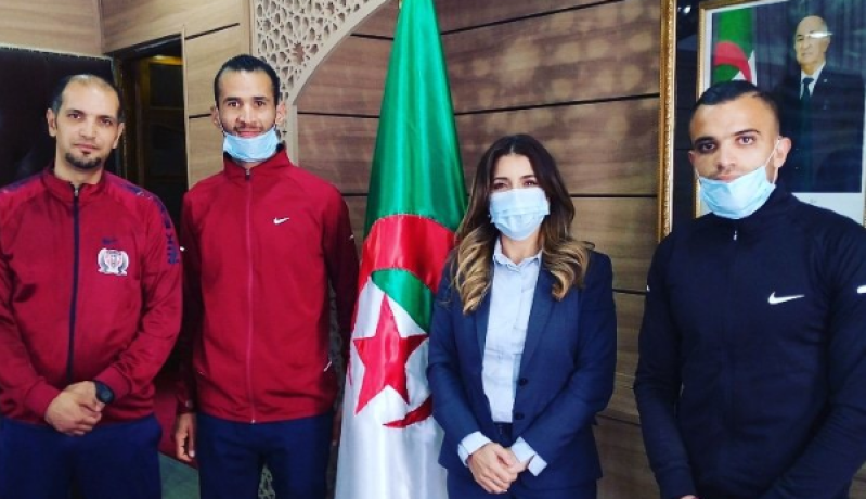 بالصور.. سواكري تستقبل أبطال ألعاب القوى لفئة الصم البكم