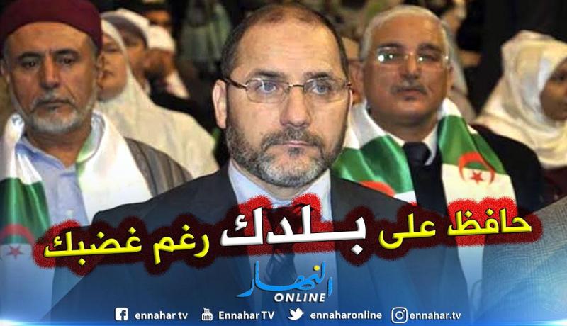 مقري مخاطبا الجزائريين: “لا تقبلوا الإضرار ببلدكم مهما بلغ غضبكم”