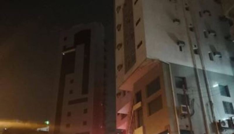 نشوب حريق بفندق بمكة المكرمة في السعودية