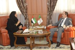 بالصور.. بلعابد يستقبل الأمينة العامة لمشروع تحدي القراءة العربي