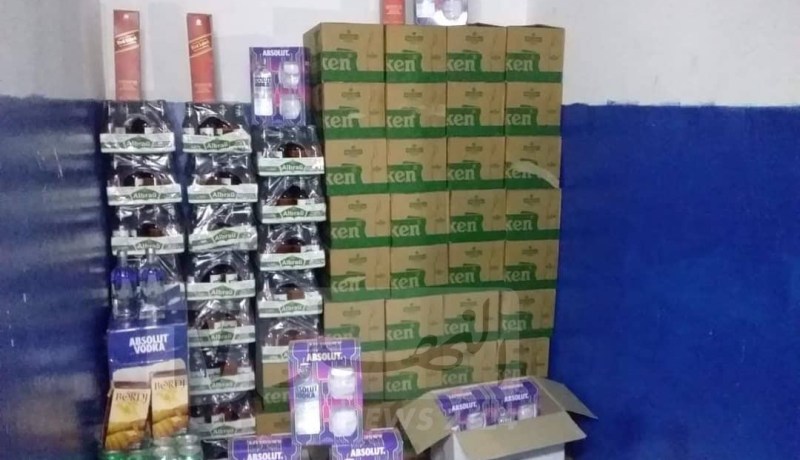 حجز ألفي وحدة خمر داخل محل في وهران