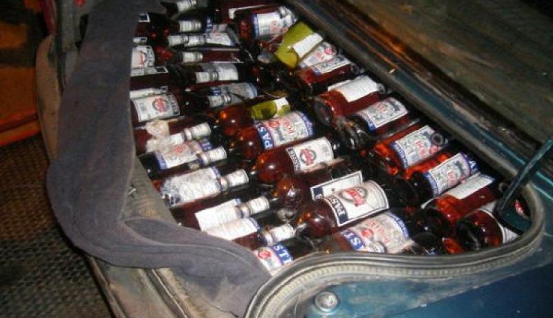 حجز أزيد من ألف و200 قارورة خمر في سيدي بلعباس