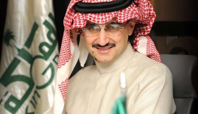 الوليد بن طلال يخصص جزء من ثروته للأعمال الخيرية
